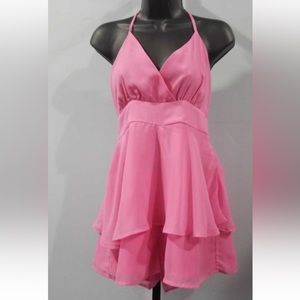 Blue Blush Romper Pink Size Small never worn